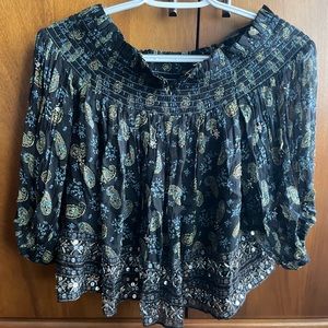 Free People off the shoulder blouse